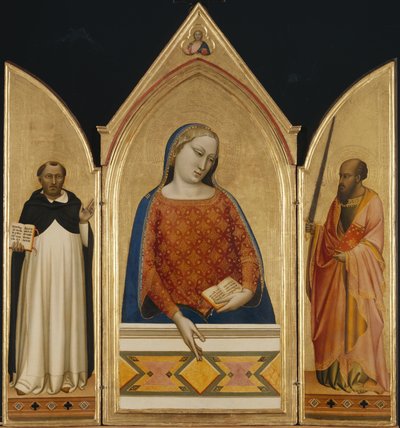 La Vergine Maria con i Santi Tommaso d